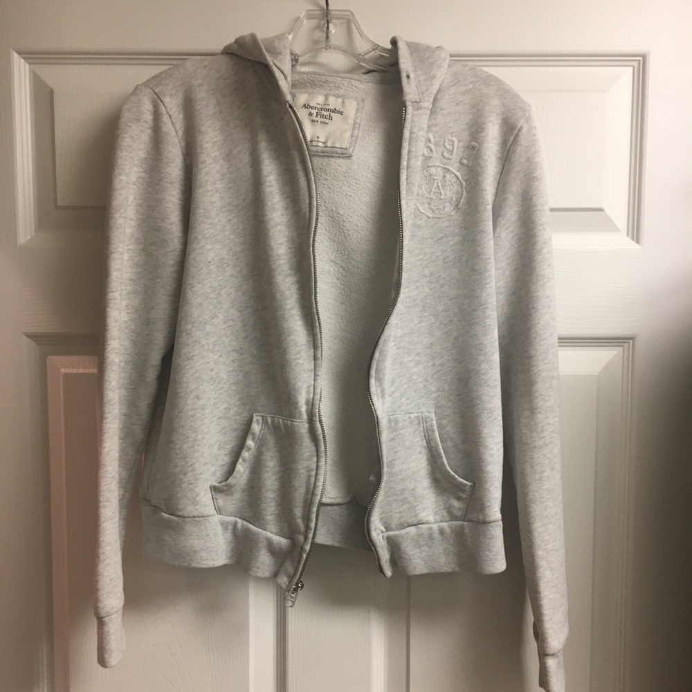 Grey Abercrombie jacket